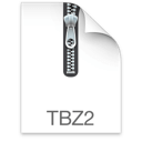 .TBZ2 ファイル 開き方